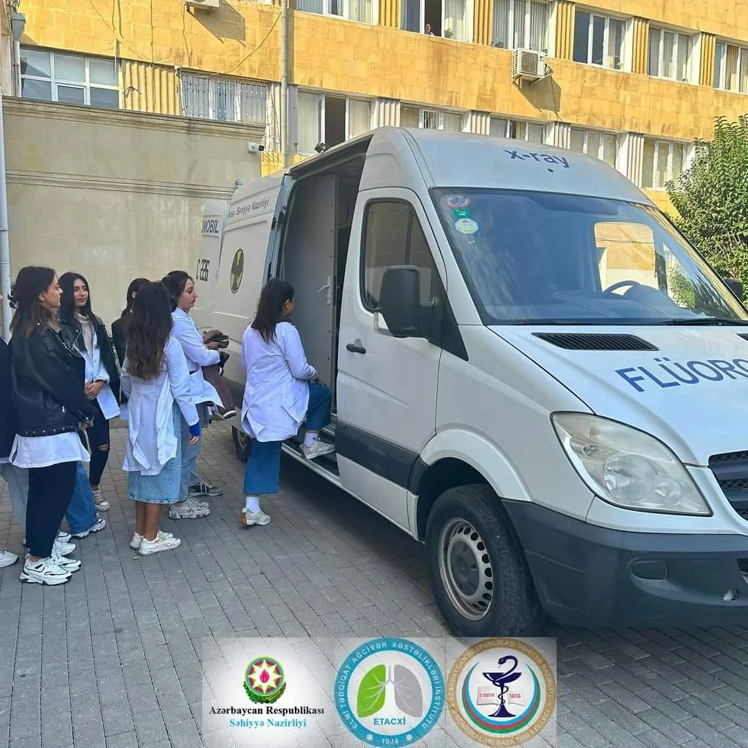 2 nömrəli Bakı Baza Tibb Kollecində 2175 tələbə flüoroqrafiya müayinəsindən keçirilib