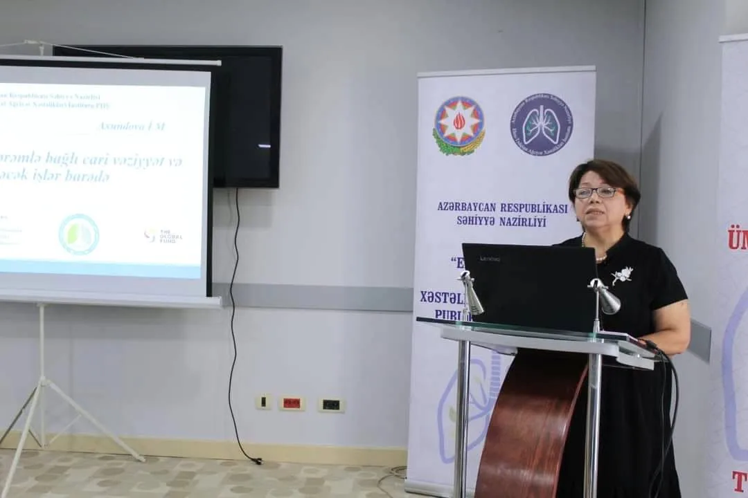Mingəçevirdə vərəmlə mübarizə üzrə əyani treninq keçirilib